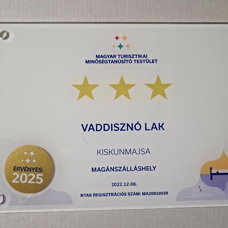 키슈쿤머이셔 Vaddinszo Lak 빌라 외부 사진