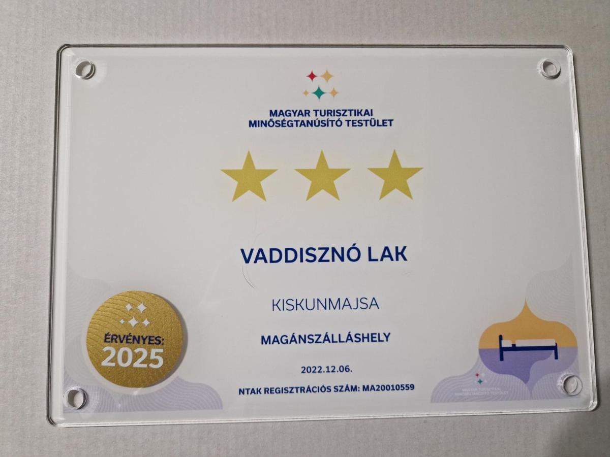 키슈쿤머이셔 Vaddinszo Lak 빌라 외부 사진
